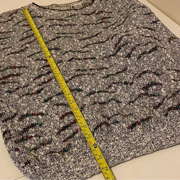 Vintage Michael Gerald Sweater Size XL Knit Pullover Geometric 90s Crewneck - Picture 10 of 10